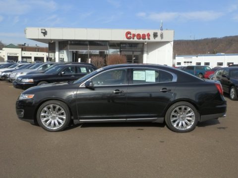 Black 2012 Lincoln MKZ Hybrid