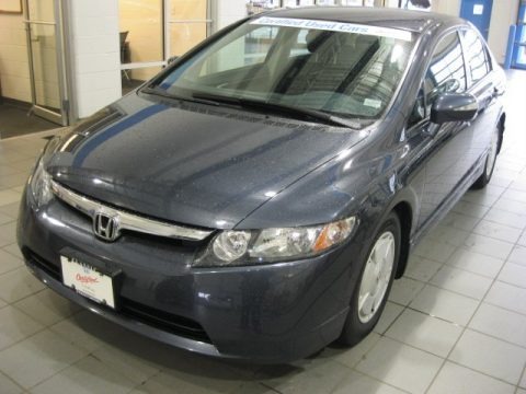 Magnetic Pearl 2007 Honda Civic Hybrid Sedan Magnetic Pearl 2007 Honda Civic Hybrid Sedan