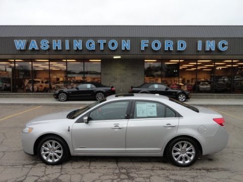 Ingot Silver Metallic 2011 Lincoln MKZ Hybrid