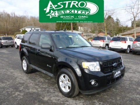 Black 2009 Ford Escape Hybrid 4WD Black 2009 Ford Escape Hybrid 4WD