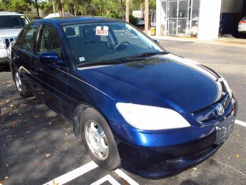 Eternal Blue Pearl 2005 Honda Civic Hybrid Sedan Eternal Blue Pearl 2005 Honda Civic Hybrid Sedan