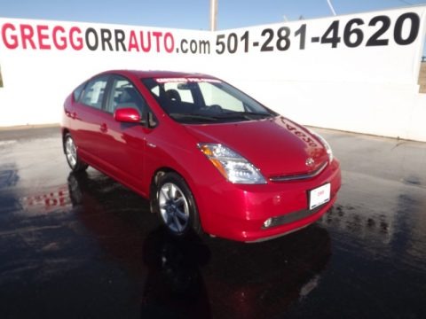 Barcelona Red Metallic 2008 Toyota Prius Hybrid Touring