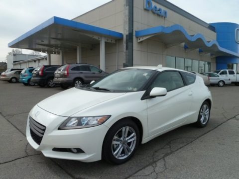 Premium White Pearl 2012 Honda CR-Z EX Sport Hybrid