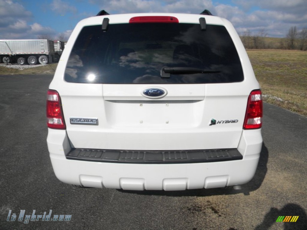 2009 Escape Hybrid - White Suede / Stone photo #7 2009 Escape Hybrid - White Suede / Stone photo #7