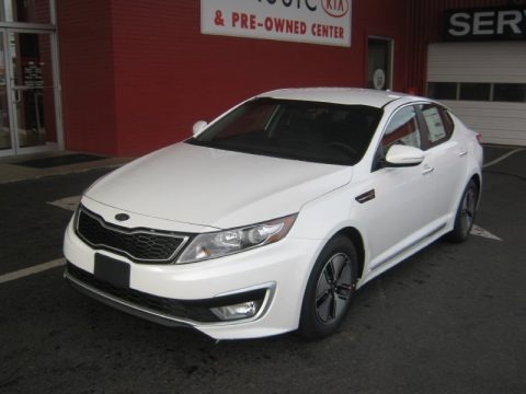 Snow White Pearl 2012 Kia Optima Hybrid Snow White Pearl 2012 Kia Optima Hybrid