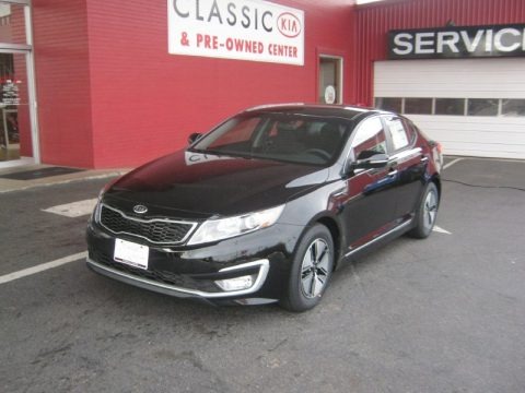 Ebony Black 2012 Kia Optima Hybrid Ebony Black 2012 Kia Optima Hybrid