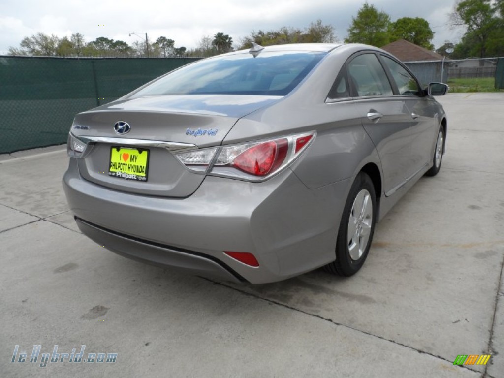 2012 Sonata Hybrid - Hyper Silver Metallic / Gray photo #3 2012 Sonata Hybrid - Hyper Silver Metallic / Gray photo #3