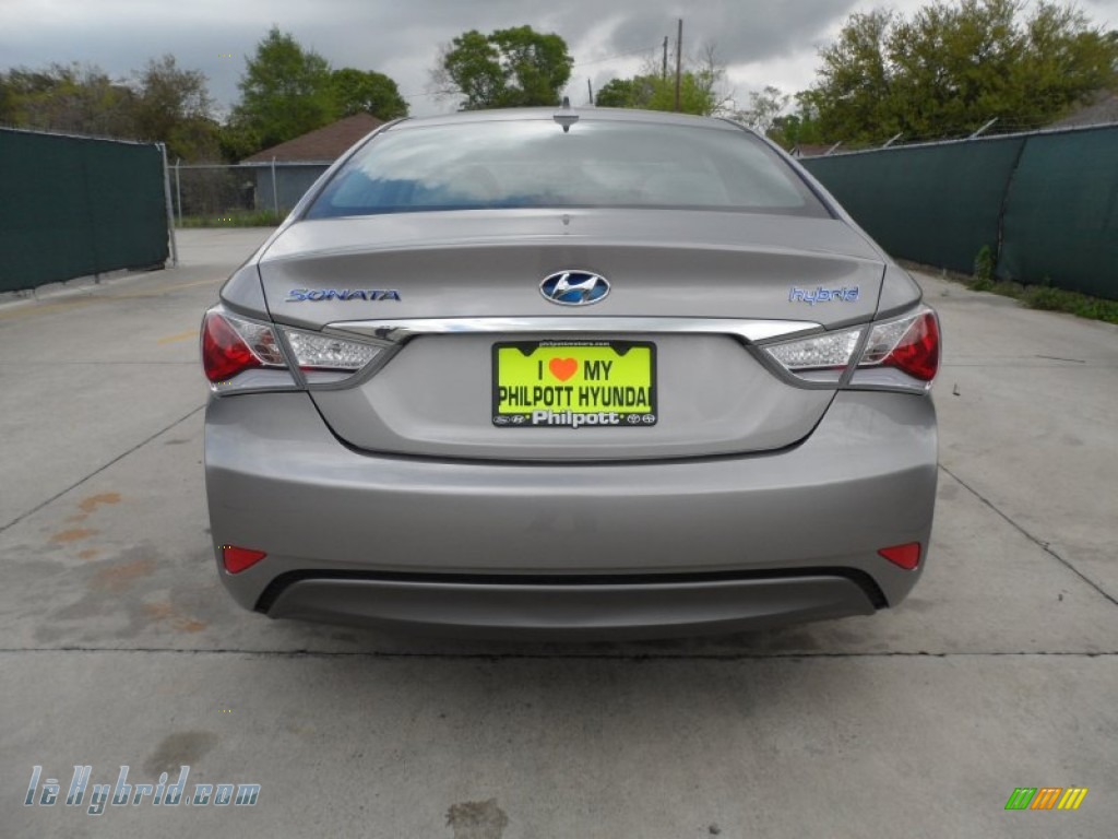 2012 Sonata Hybrid - Hyper Silver Metallic / Gray photo #4 2012 Sonata Hybrid - Hyper Silver Metallic / Gray photo #4