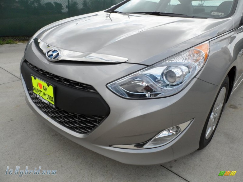 2012 Sonata Hybrid - Hyper Silver Metallic / Gray photo #10 2012 Sonata Hybrid - Hyper Silver Metallic / Gray photo #10