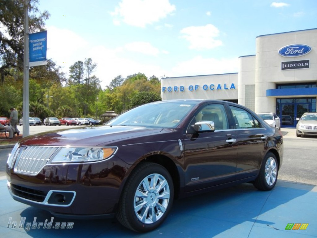 2012 MKZ Hybrid - Bordeaux Reserve Metallic / Light Camel photo #1 2012 MKZ Hybrid - Bordeaux Reserve Metallic / Light Camel photo #1