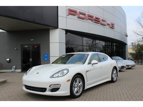 Carrara White 2012 Porsche Panamera S Hybrid