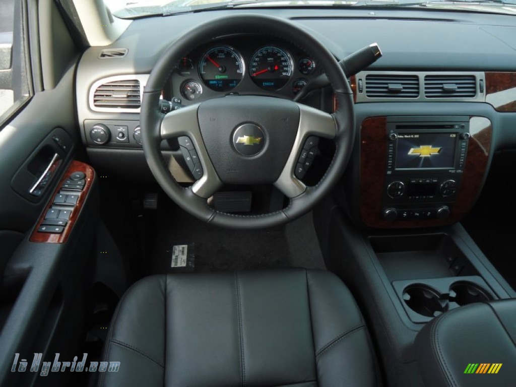 2012 Tahoe Hybrid 4x4 - Black / Ebony photo #13 2012 Tahoe Hybrid 4x4 - Black / Ebony photo #13