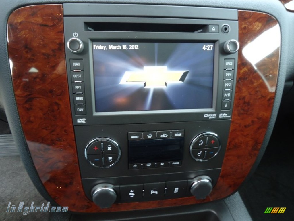 2012 Tahoe Hybrid 4x4 - Black / Ebony photo #15 2012 Tahoe Hybrid 4x4 - Black / Ebony photo #15