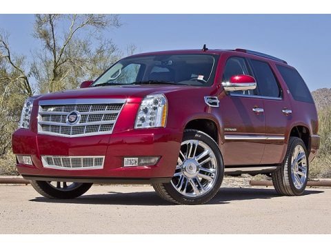 Infrared Tincoat 2011 Cadillac Escalade Hybrid Platinum AWD