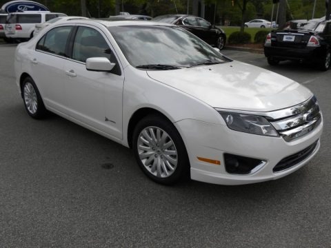 White Platinum Tri-Coat 2012 Ford Fusion Hybrid White Platinum Tri-Coat 2012 Ford Fusion Hybrid