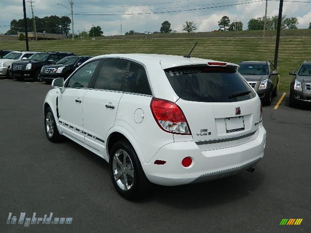 2009 VUE Green Line Hybrid - Polar White / Tan photo #5 2009 VUE Green Line Hybrid - Polar White / Tan photo #5
