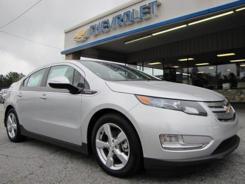 Silver Ice Metallic 2012 Chevrolet Volt Hatchback Silver Ice Metallic 2012 Chevrolet Volt Hatchback
