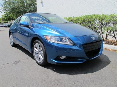 North Shore Blue Pearl 2012 Honda CR-Z EX Sport Hybrid