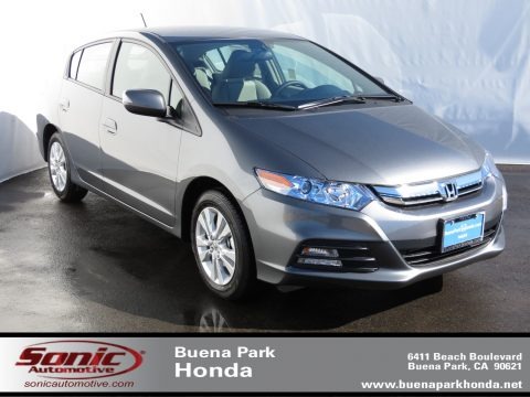 Polished Metal Metallic 2012 Honda Insight EX Hybrid