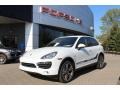 Porsche Cayenne S Hybrid White photo #1