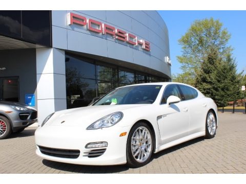 Carrara White 2012 Porsche Panamera S Hybrid