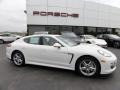 Porsche Panamera S Hybrid Carrara White photo #7