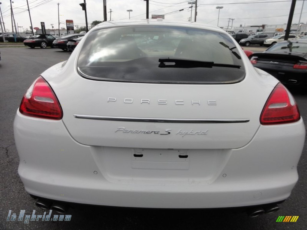 2012 Panamera S Hybrid - Carrara White / Luxor Beige photo #9 2012 Panamera S Hybrid - Carrara White / Luxor Beige photo #9