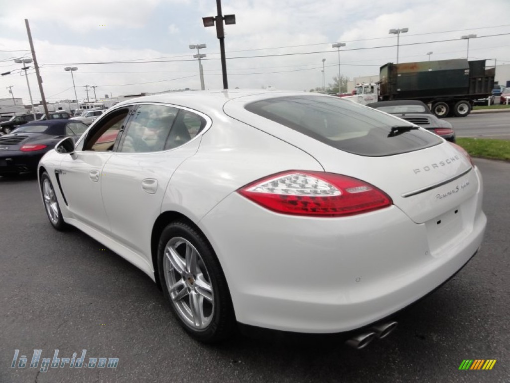2012 Panamera S Hybrid - Carrara White / Luxor Beige photo #10 2012 Panamera S Hybrid - Carrara White / Luxor Beige photo #10
