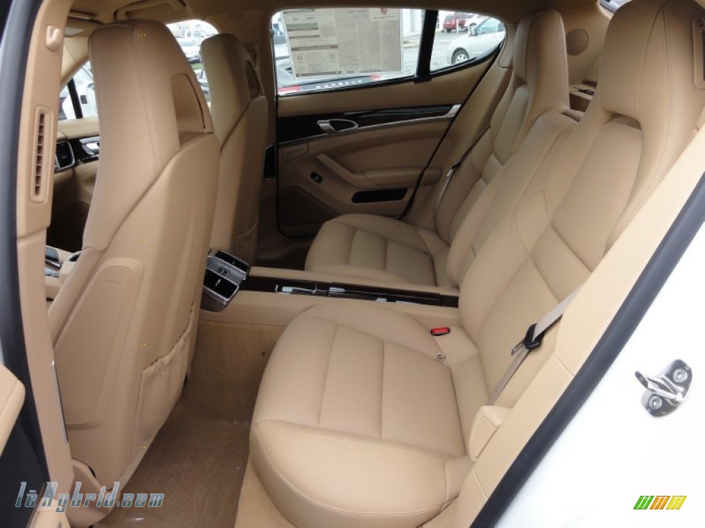 2012 Panamera S Hybrid - Carrara White / Luxor Beige photo #25 2012 Panamera S Hybrid - Carrara White / Luxor Beige photo #25