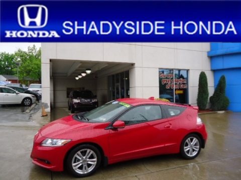 Milano Red 2011 Honda CR-Z EX Navigation Sport Hybrid