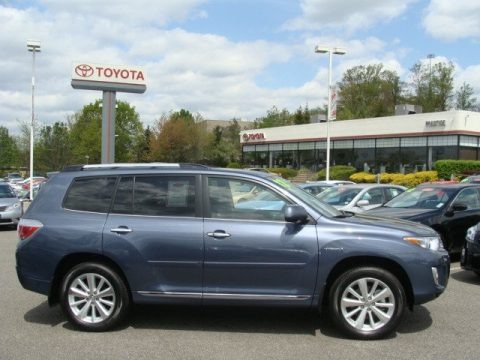 Shoreline Blue Pearl 2012 Toyota Highlander Hybrid Limited 4WD Shoreline Blue Pearl 2012 Toyota Highlander Hybrid Limited 4WD