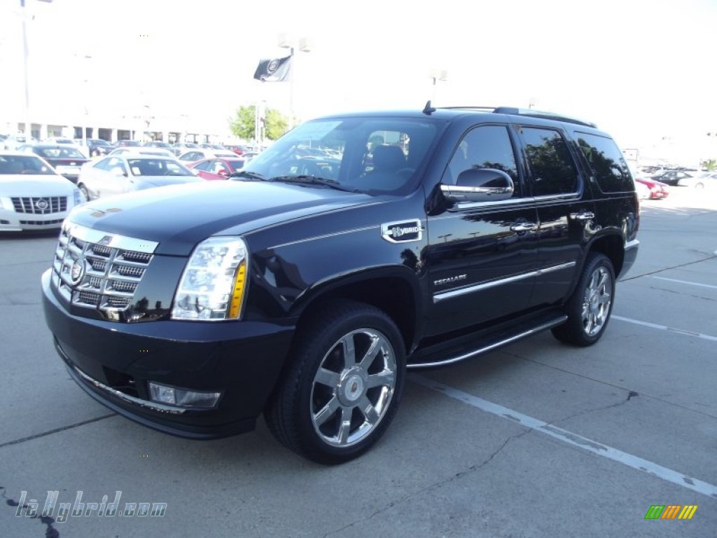 2012 Escalade Hybrid - Black Raven / Ebony/Ebony photo #1 2012 Escalade Hybrid - Black Raven / Ebony/Ebony photo #1