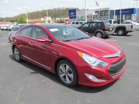 Venetian Red Pearl 2012 Hyundai Sonata Hybrid Venetian Red Pearl 2012 Hyundai Sonata Hybrid