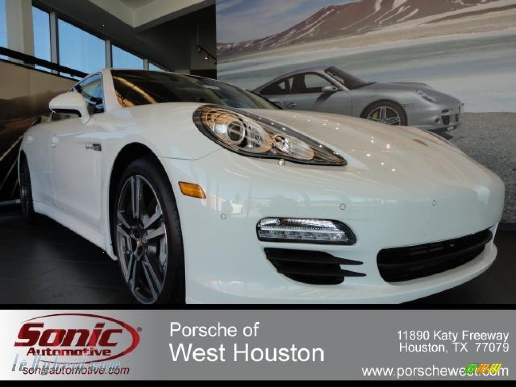 2012 Panamera S Hybrid - Carrara White / Luxor Beige photo #1 2012 Panamera S Hybrid - Carrara White / Luxor Beige photo #1