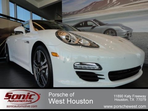 Carrara White 2012 Porsche Panamera S Hybrid