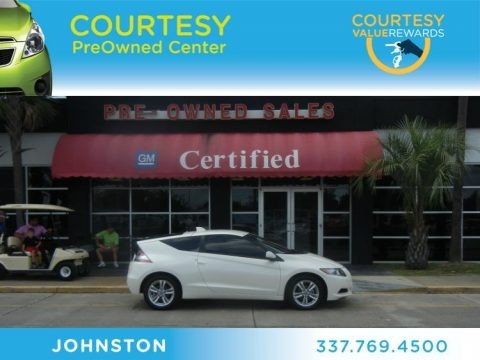 Premium White Pearl 2011 Honda CR-Z Sport Hybrid