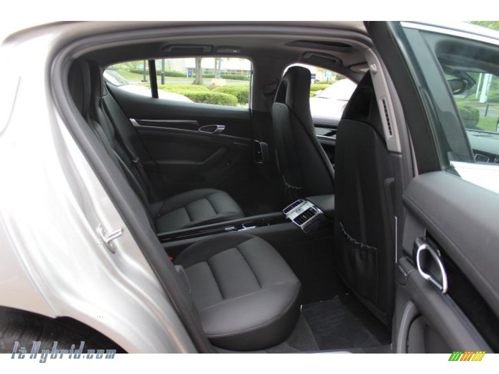 2012 Panamera S Hybrid - Platinum Silver Metallic / Black photo #26 2012 Panamera S Hybrid - Platinum Silver Metallic / Black photo #26