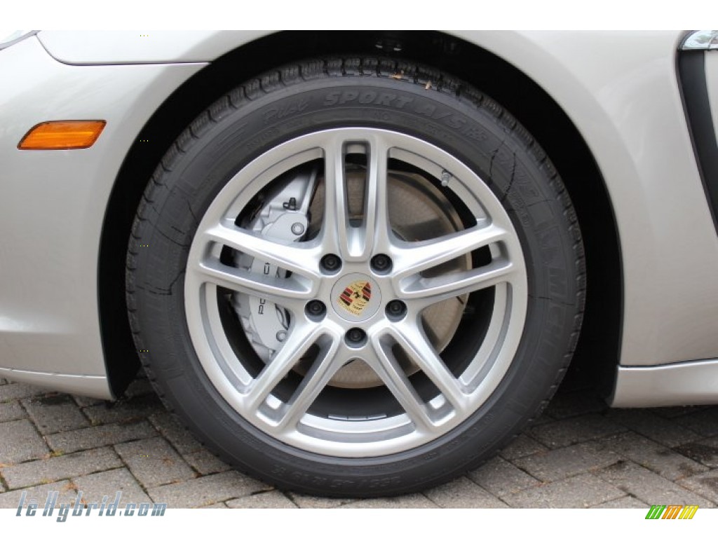 2012 Panamera S Hybrid - Platinum Silver Metallic / Black photo #33 2012 Panamera S Hybrid - Platinum Silver Metallic / Black photo #33