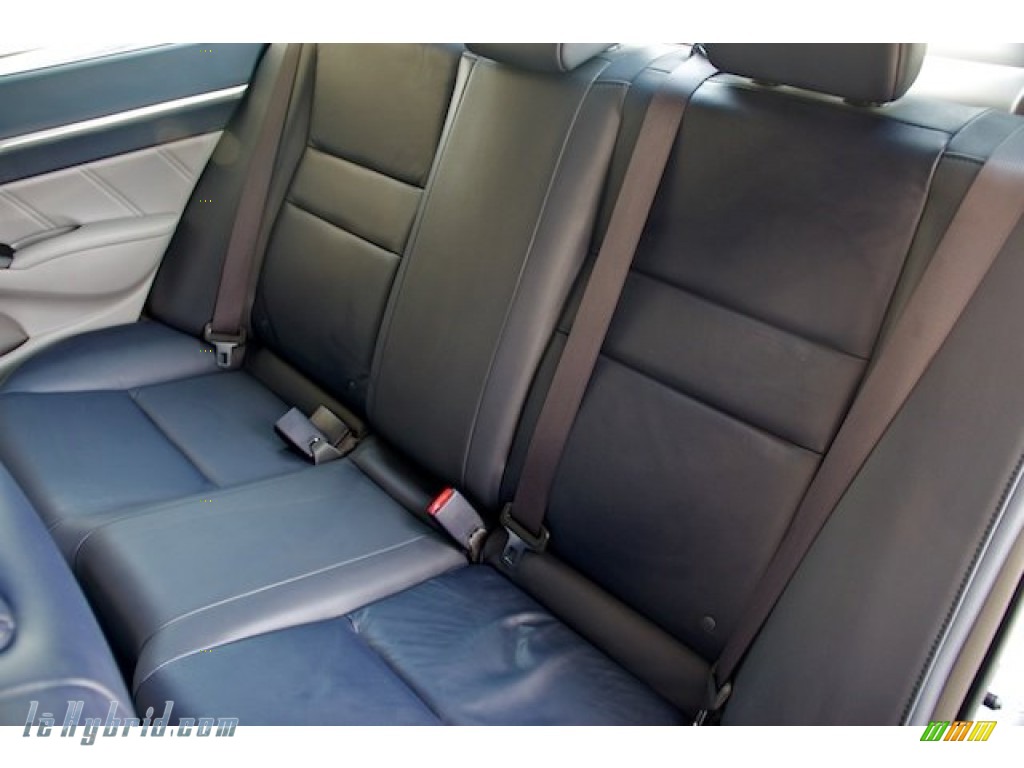 2010 Civic Hybrid Sedan - Spectrum White Pearl / Blue photo #16 2010 Civic Hybrid Sedan - Spectrum White Pearl / Blue photo #16