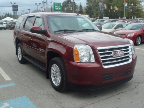 Sonoma Red Metallic 2008 GMC Yukon Hybrid 4x4 Sonoma Red Metallic 2008 GMC Yukon Hybrid 4x4