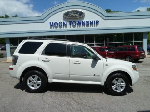 White Suede 2009 Mercury Mariner Hybrid White Suede 2009 Mercury Mariner Hybrid