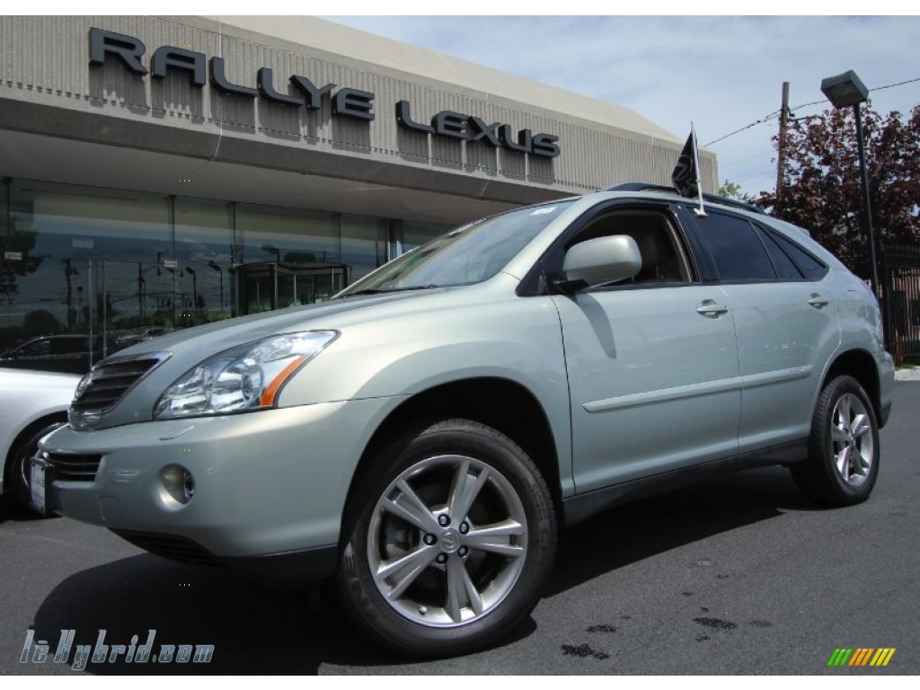 2007 RX 400h AWD Hybrid - Bamboo Green Pearl / Ivory photo #1 2007 RX 400h AWD Hybrid - Bamboo Green Pearl / Ivory photo #1