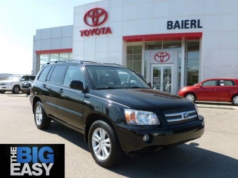 Black 2006 Toyota Highlander Hybrid Limited Black 2006 Toyota Highlander Hybrid Limited