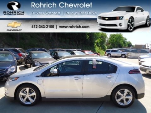 Silver Ice Metallic 2012 Chevrolet Volt Hatchback Silver Ice Metallic 2012 Chevrolet Volt Hatchback