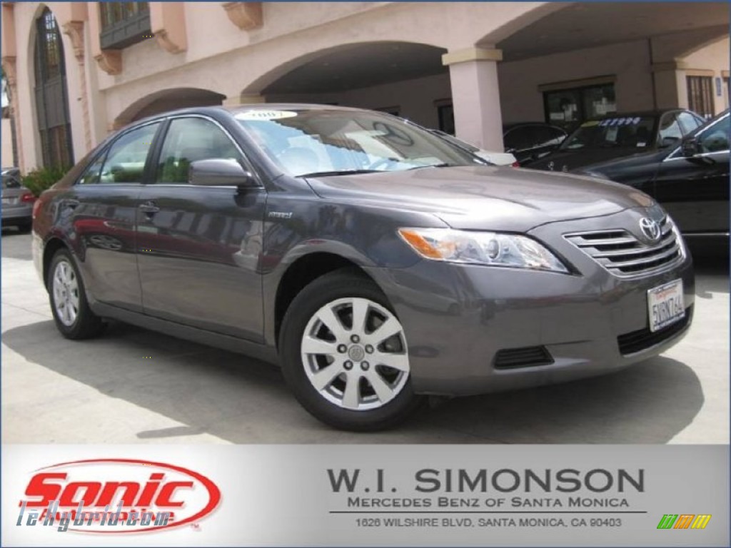 2007 Camry Hybrid - Magnetic Gray Metallic / Ash photo #1 2007 Camry Hybrid - Magnetic Gray Metallic / Ash photo #1