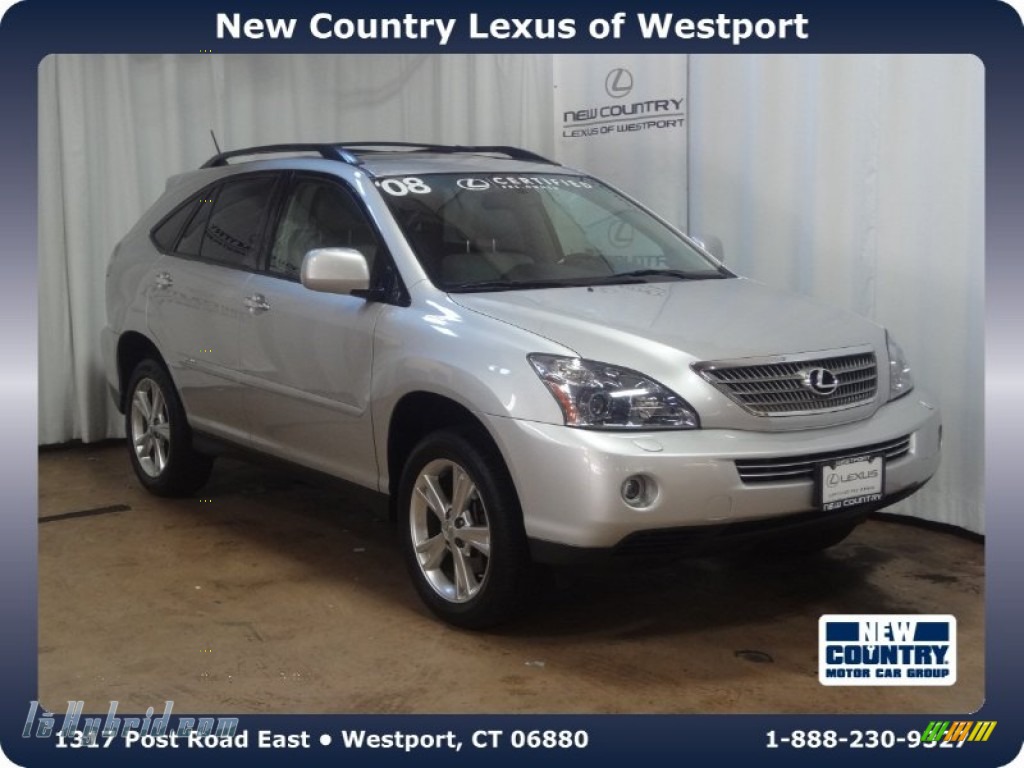 2008 RX 400h AWD Hybrid - Classic Silver Metallic / Ivory photo #1 2008 RX 400h AWD Hybrid - Classic Silver Metallic / Ivory photo #1