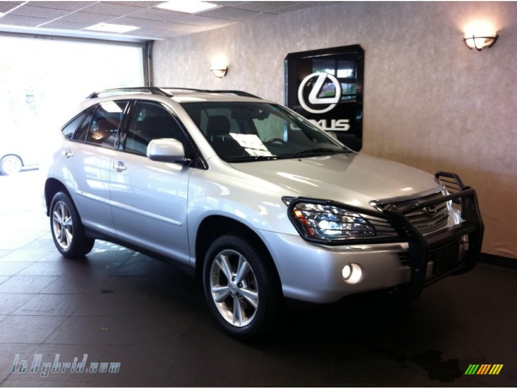2008 RX 400h AWD Hybrid - Millenium Silver Metallic / Black photo #1 2008 RX 400h AWD Hybrid - Millenium Silver Metallic / Black photo #1