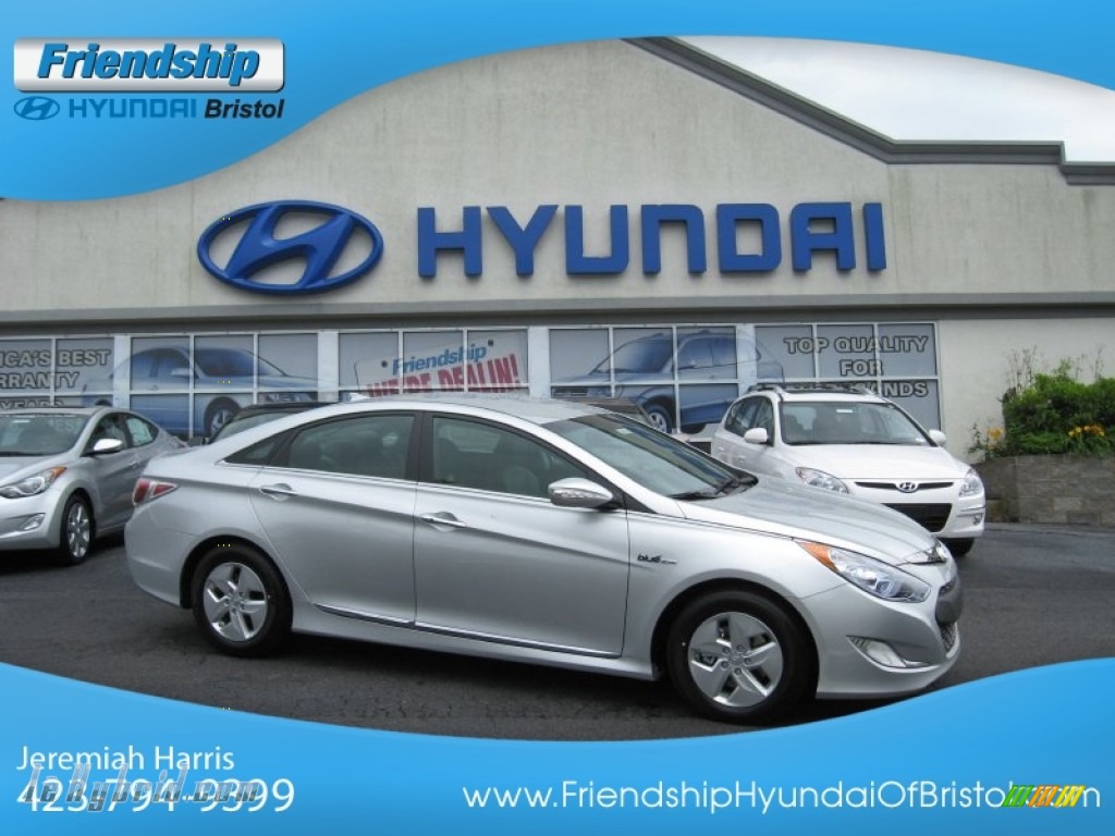 2012 Sonata Hybrid - Silver Frost Metallic / Gray photo #1 2012 Sonata Hybrid - Silver Frost Metallic / Gray photo #1