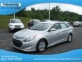 Hyundai Sonata Hybrid Silver Frost Metallic photo #3