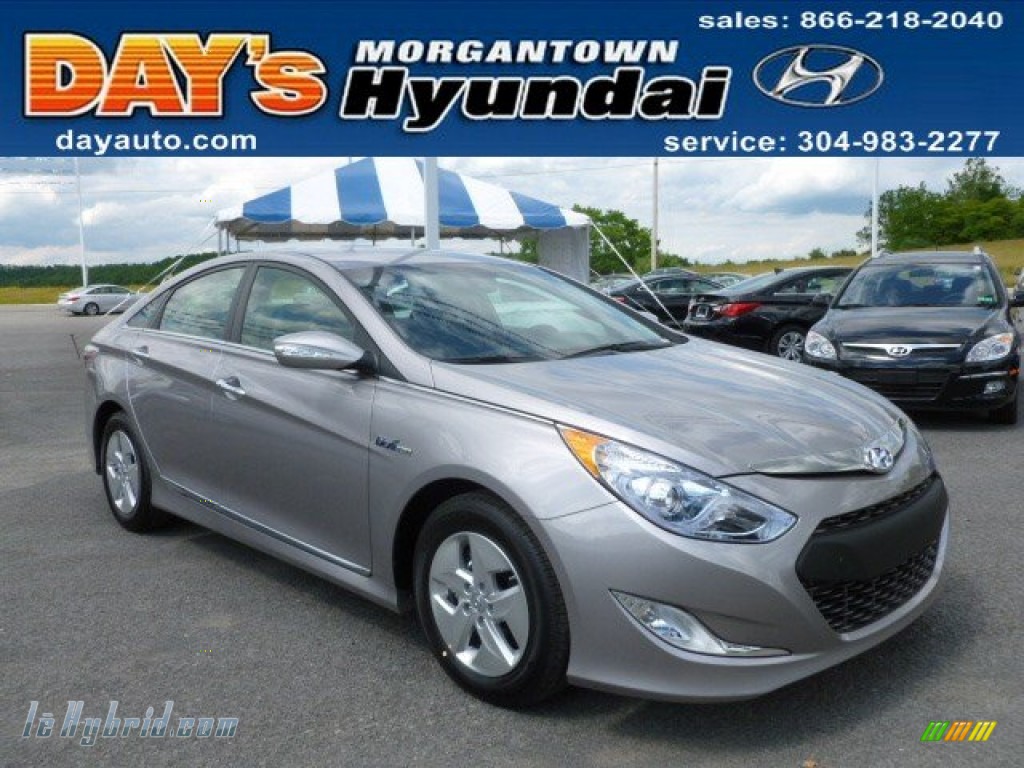2012 Sonata Hybrid - Hyper Silver Metallic / Gray photo #1 2012 Sonata Hybrid - Hyper Silver Metallic / Gray photo #1